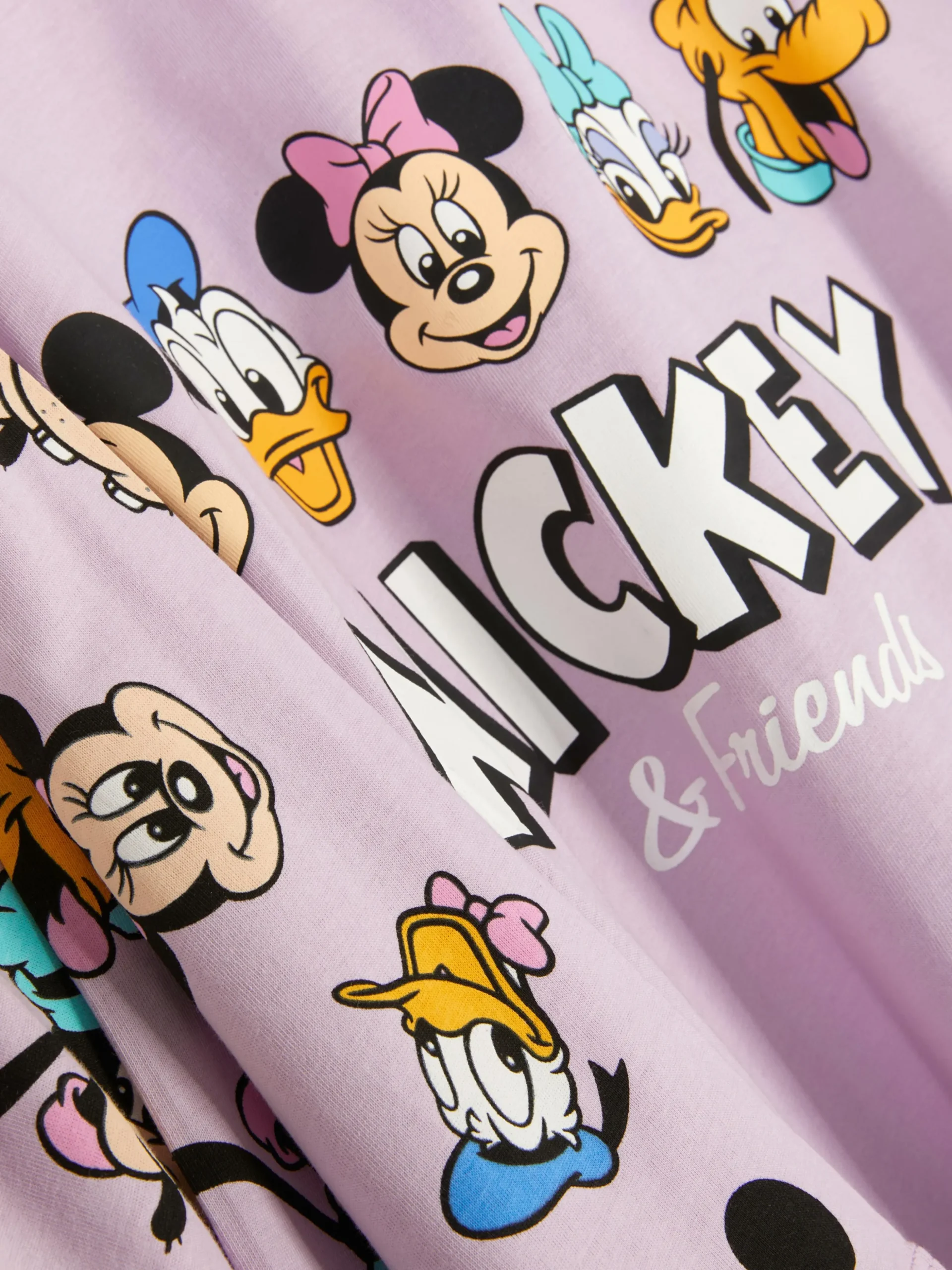 Pijama T-shirt/calções Disney Mickey Mouse & Friends