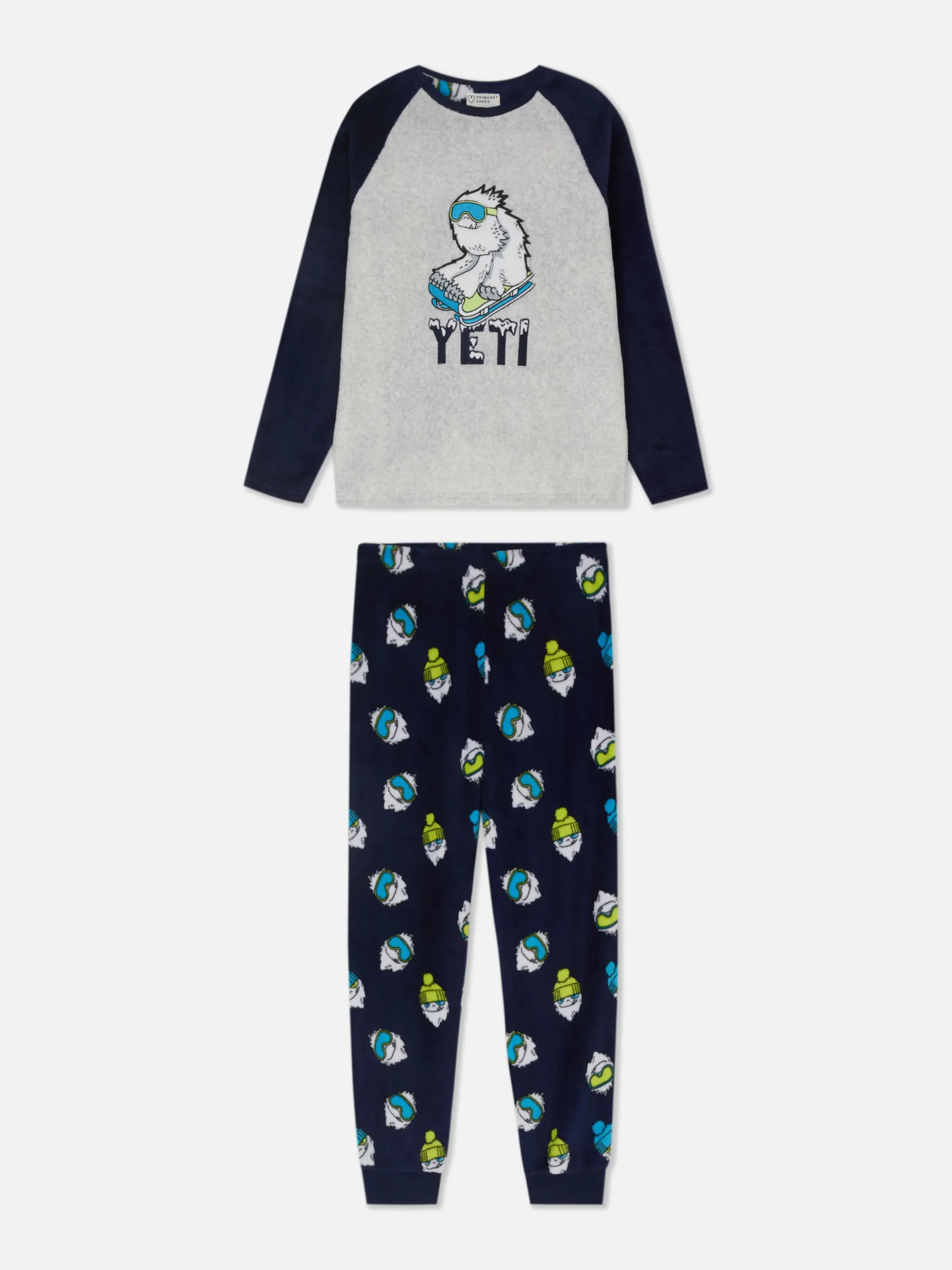 Pijama T-shirt/calções Iéti