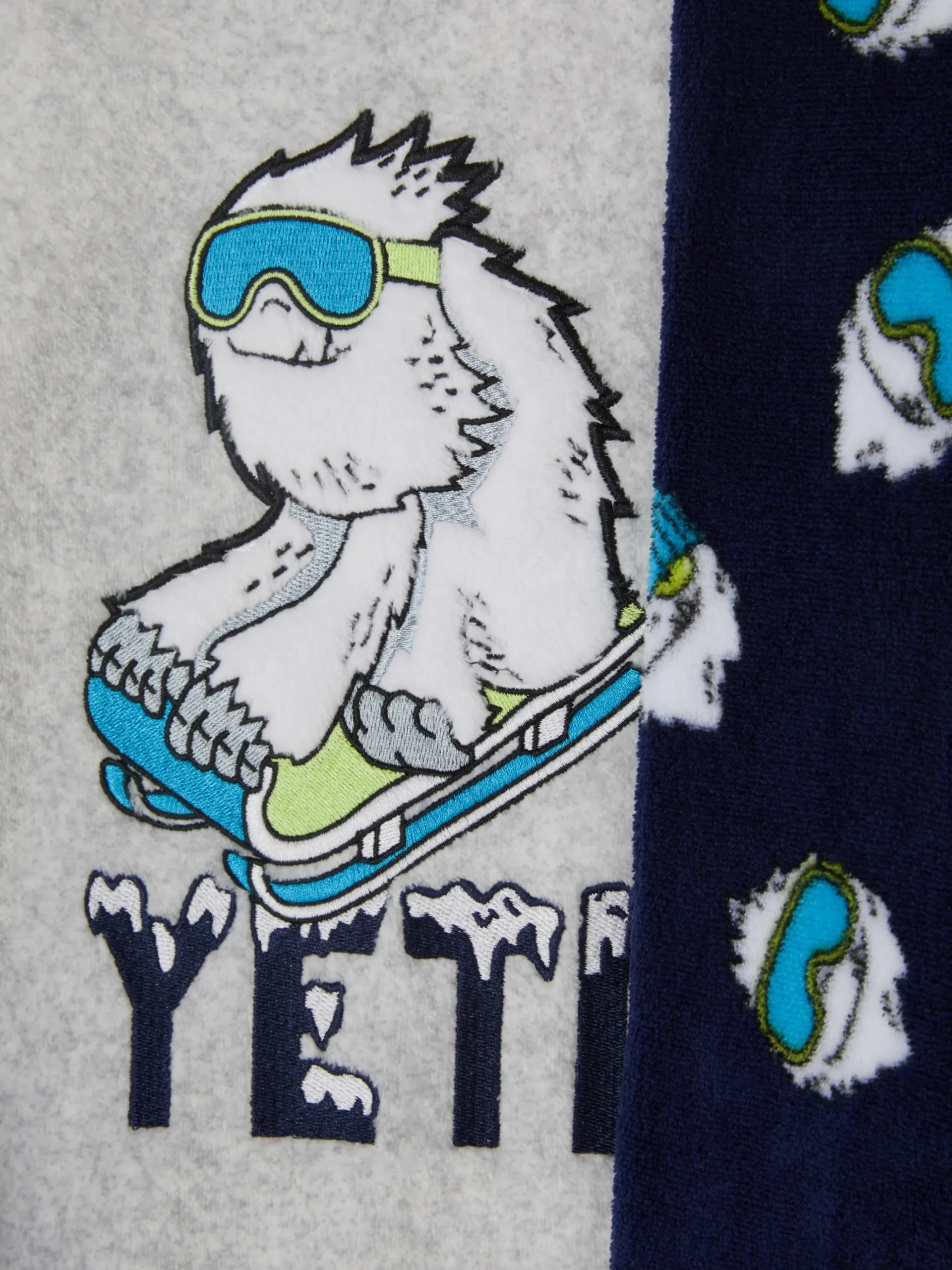 Pijama T-shirt/calções Iéti