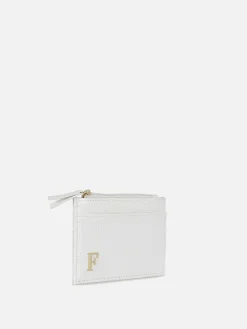 Porta-cartões Efeito Pele Crocodilo Inicial