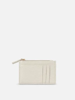 Porta-cartões Textura Estilo Cobra