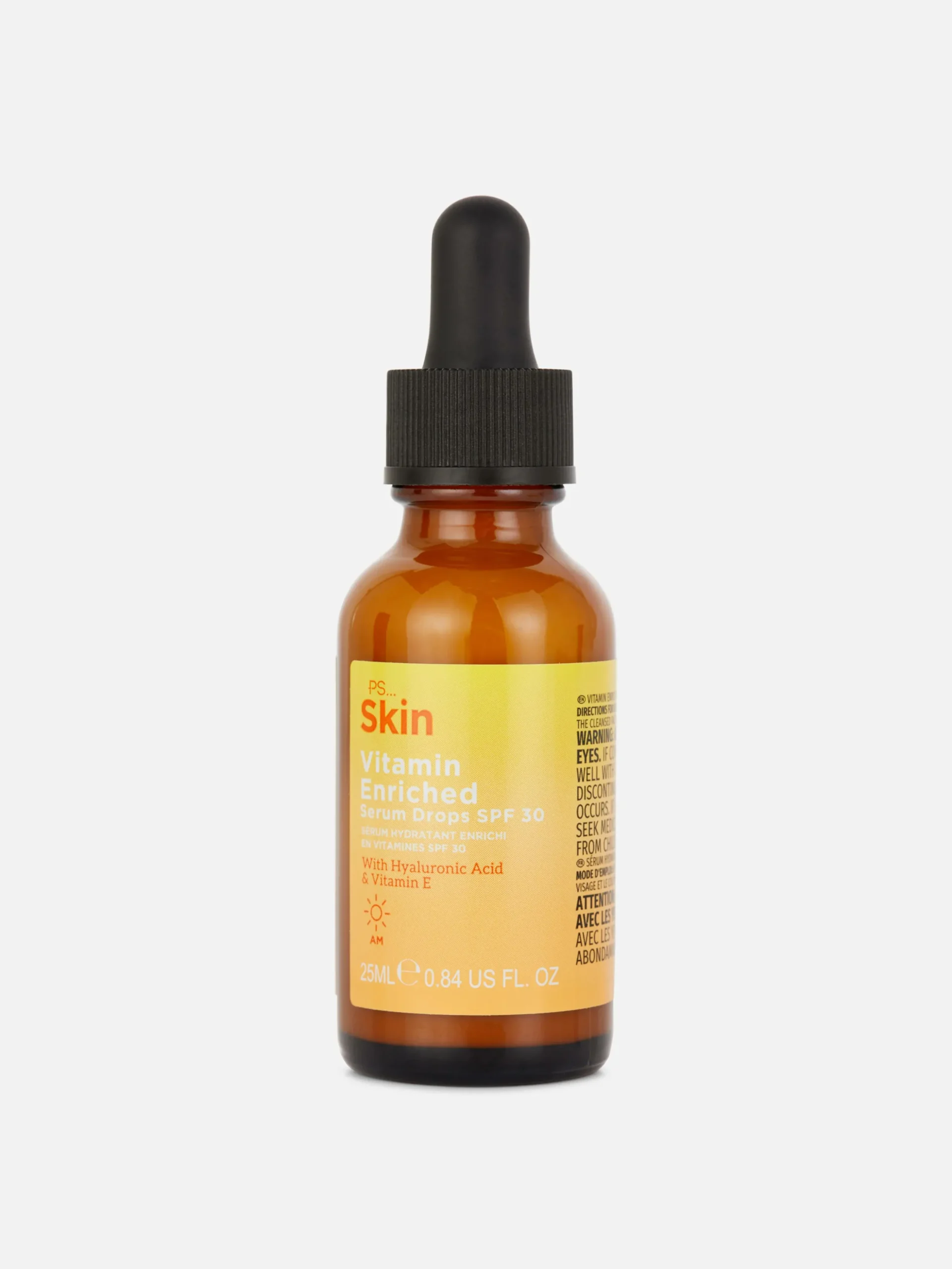 PS... Gotas Sérum Enriquecido Vitaminas Pele SPF 30