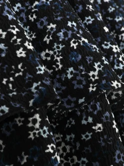 Saia Camadas Padrão Floral