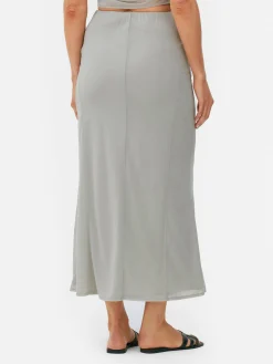 Saia Midi Coord. Sobreposição Malha