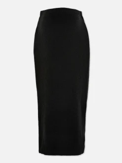 Saia Midi Malha Maternidade