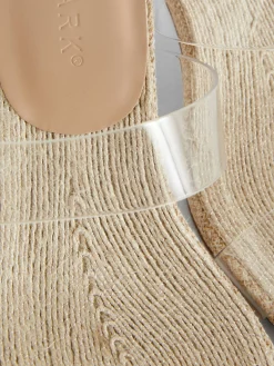 Sandálias Salto Alto Paula Echevarría Transparentes