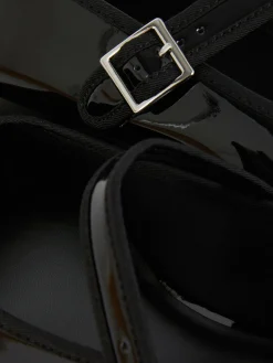 Sapatos Mary Jane Rasos Biqueira Redonda