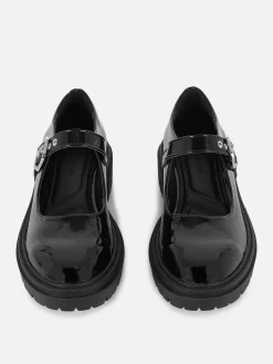 Sapatos Mary Jane Sola Grossa