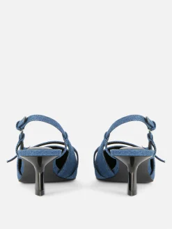 Sapatos Salto Kitten Fivela