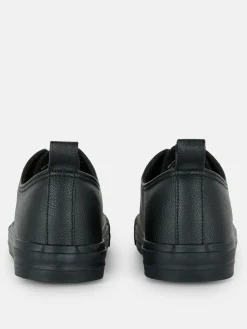 Ténis Cano Baixo Imitação Pele