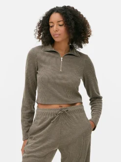 Top Fecho Correr 1/4 Conjunto Coordenado