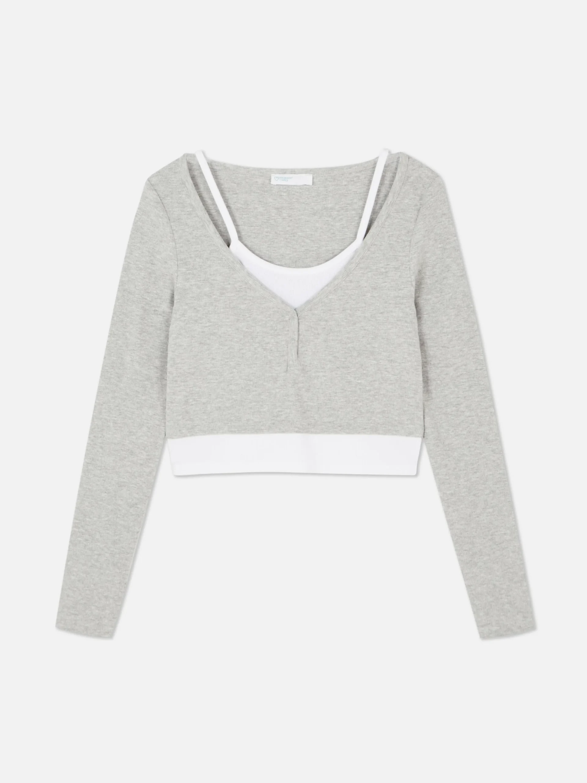 Top Manga Comprida 2 Em 1