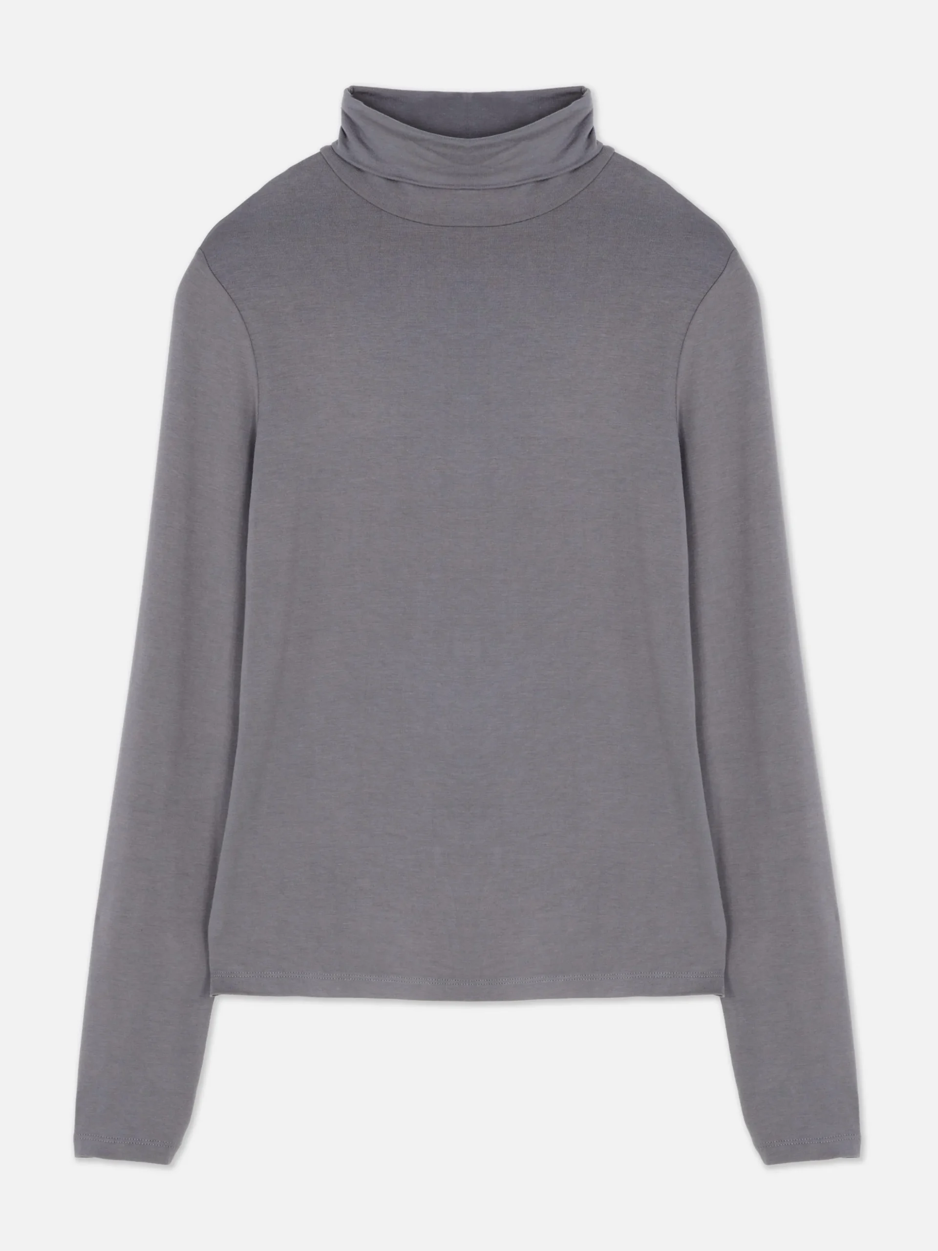 Top Manga Comprida Gola Alta