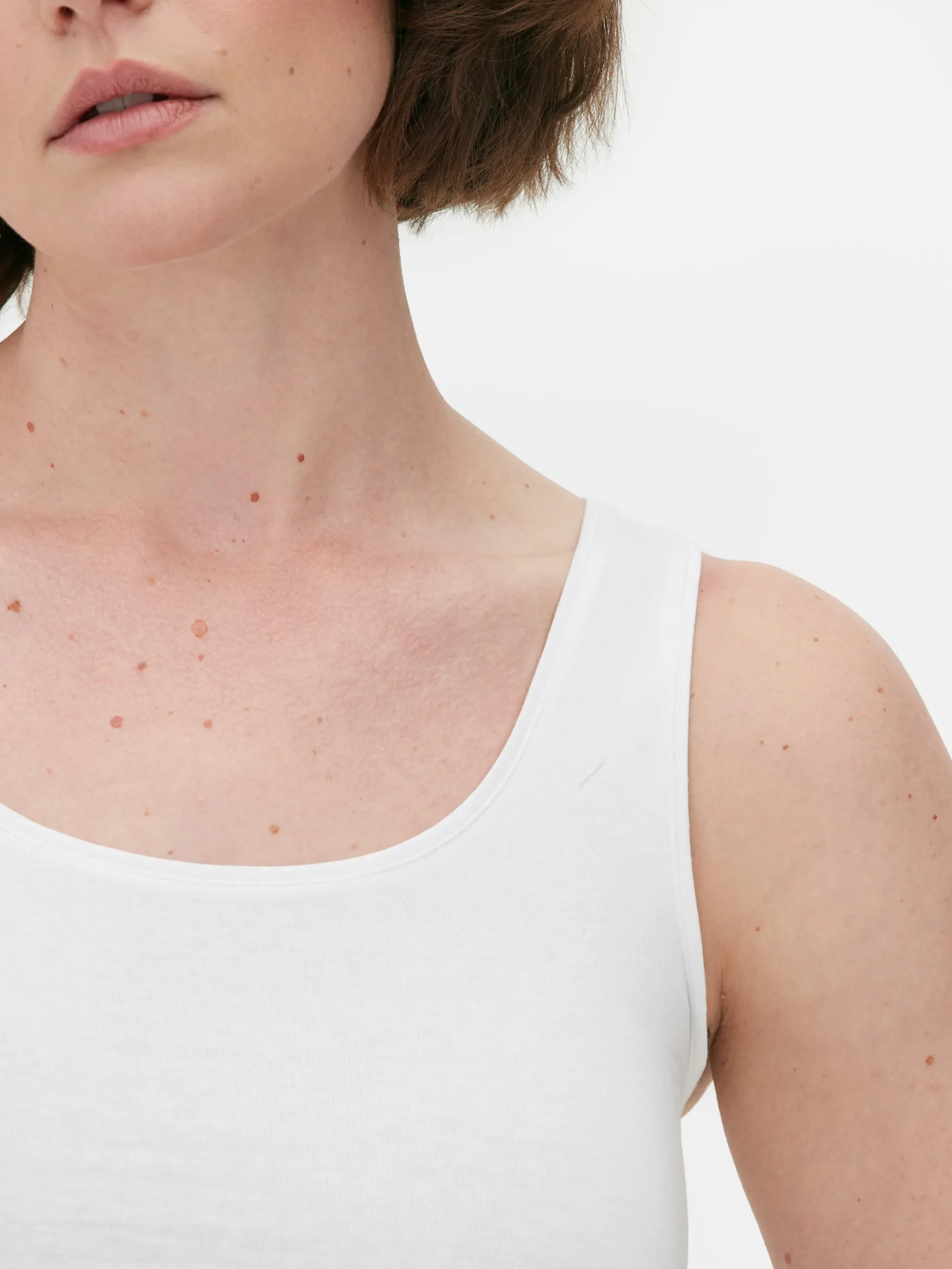 Top S/ Mangas Clássico Algodão