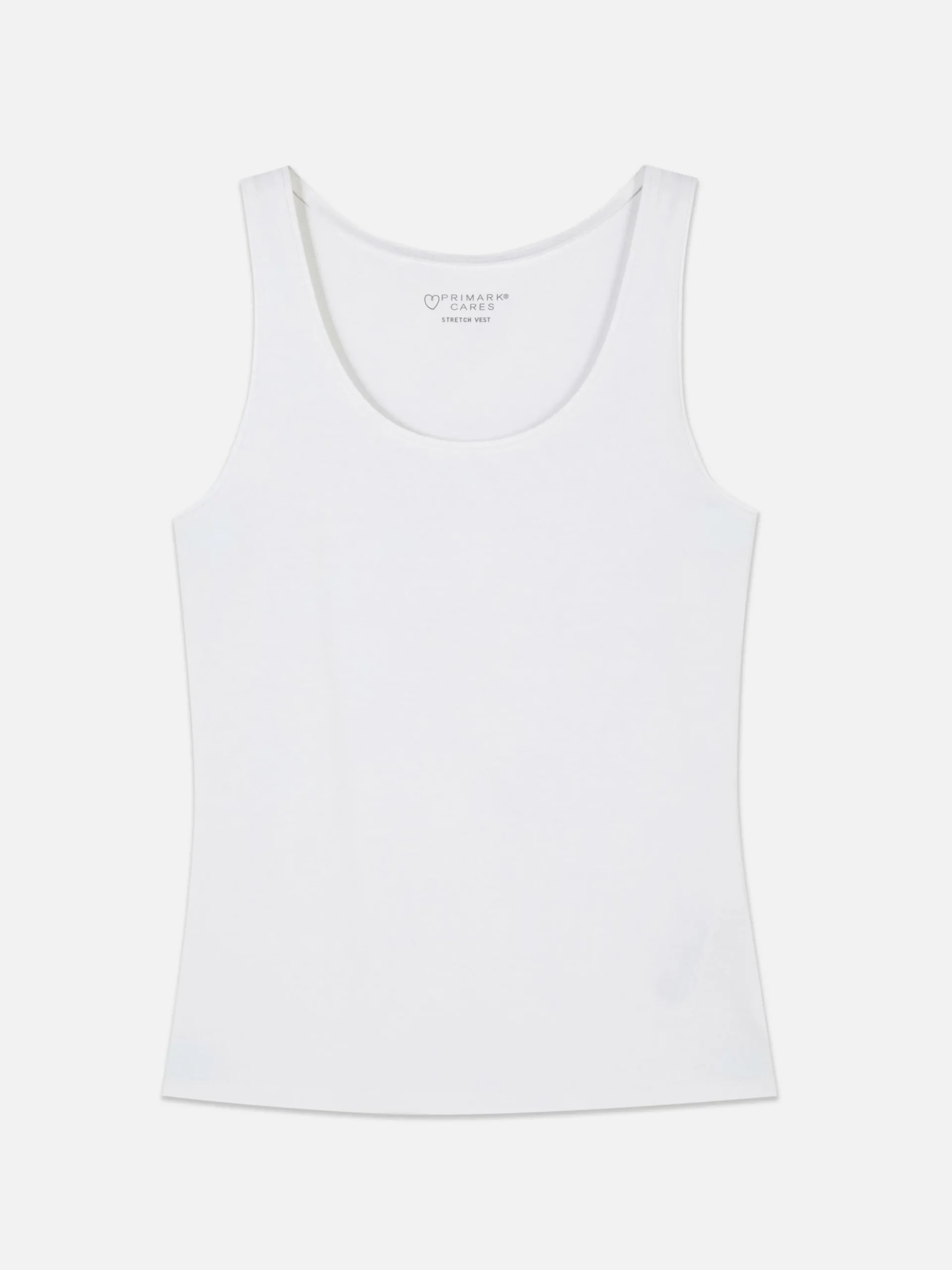 Top S/ Mangas Clássico Algodão