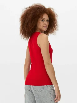 Top S/ Mangas Comprido Gola Redonda