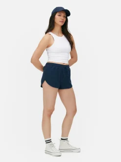 Top S/ Mangas Costas Abertas Canelado