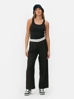 Top S/ Mangas Elástico