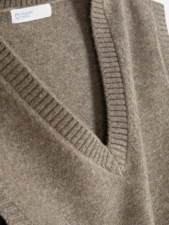 Top S/ Mangas Malha Decote V