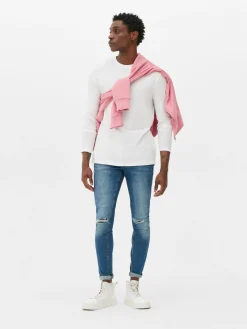 T-shirt Algodão Manga Comprida