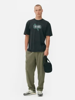 T-shirt Beetlejuice Efeito Lavagem