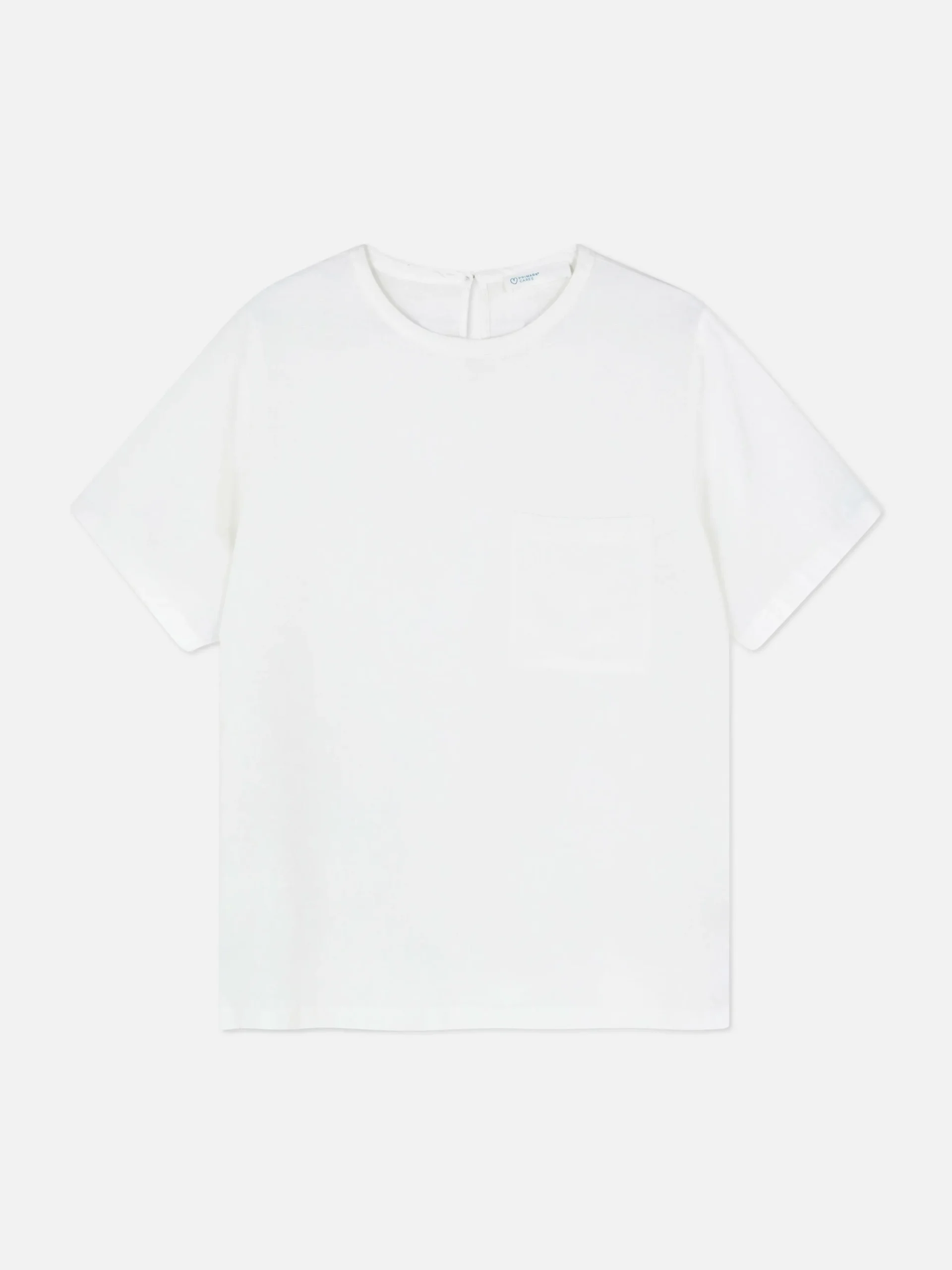 T-shirt Bolso Mistura Linho