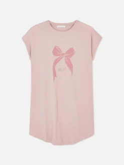 T-shirt Comprida Gola Redonda