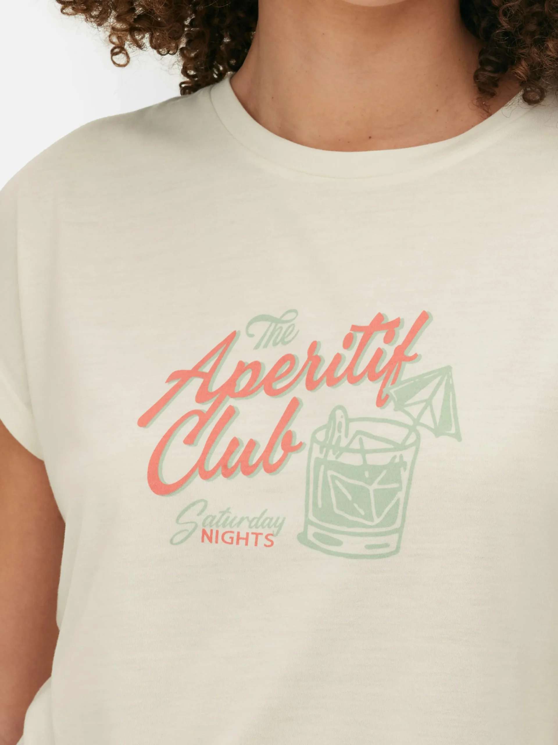 T-shirt Comprida Gola Redonda