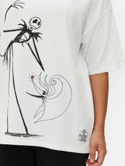 T-shirt Corte Grande Disney Tim Burton O Estranho Mundo De Jack