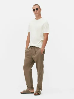 T-shirt Corte Regular Decote Redondo