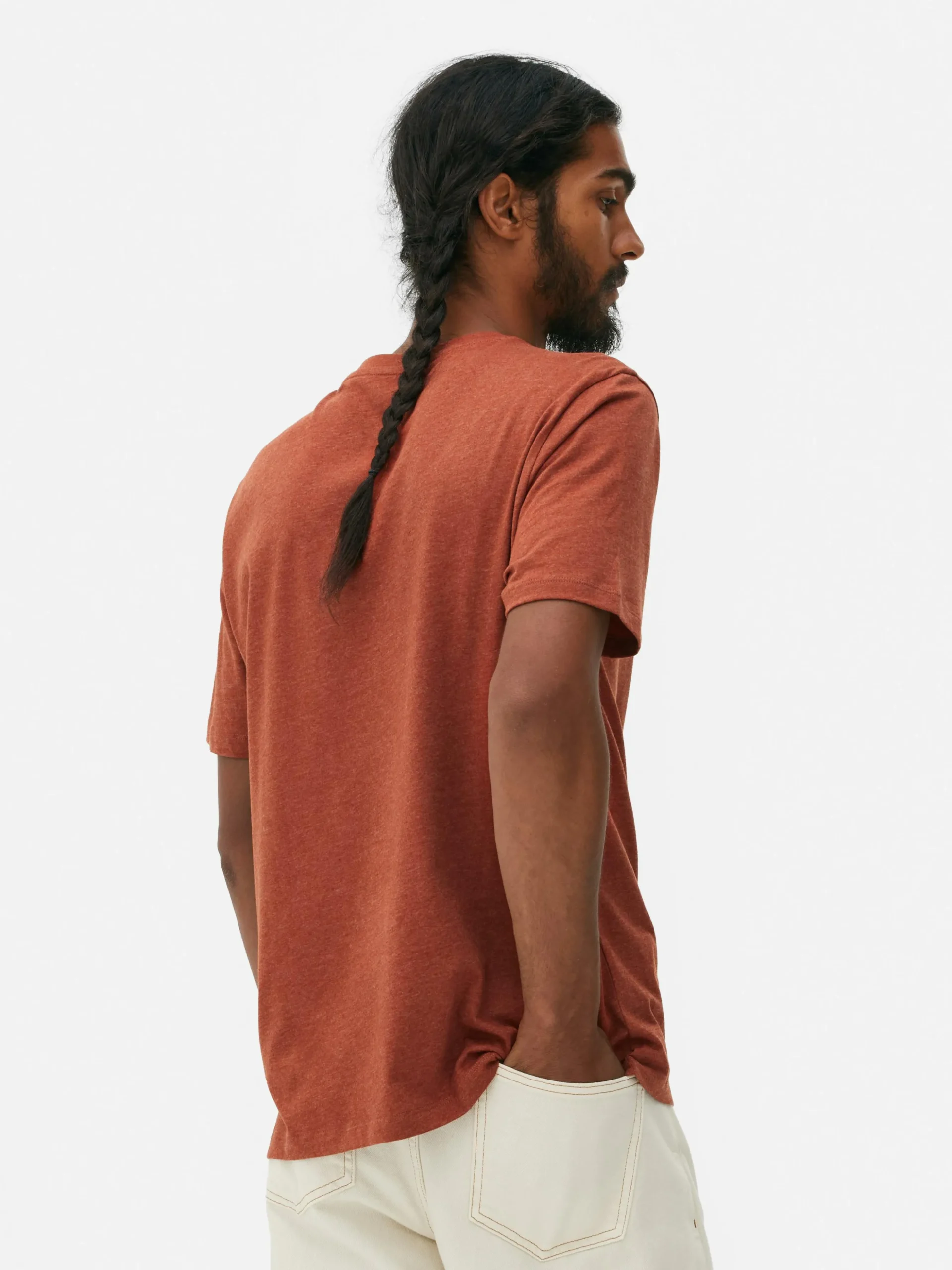 T-shirt Corte Regular Marmoreado