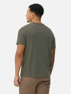 T-shirt Corte Regular Marmoreado