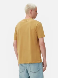 T-shirt Corte Regular Marmoreado