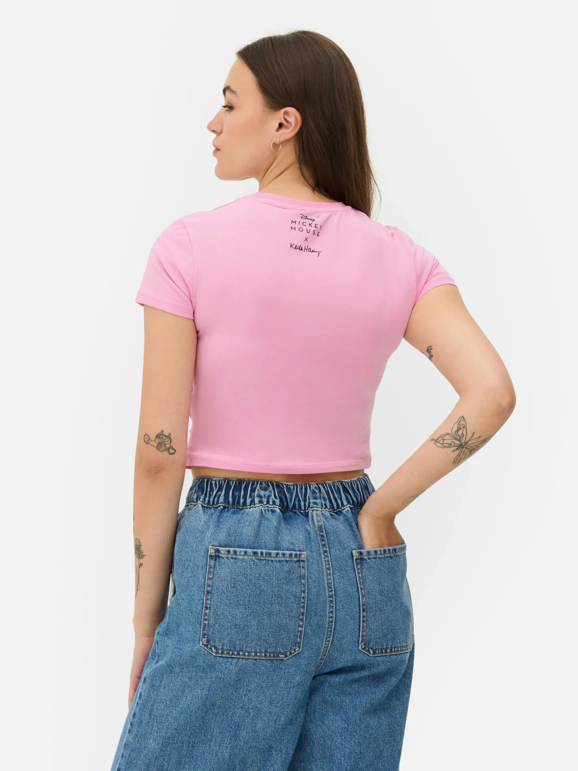 T-shirt Curta Disney Mickey Mouse X Keith Haring