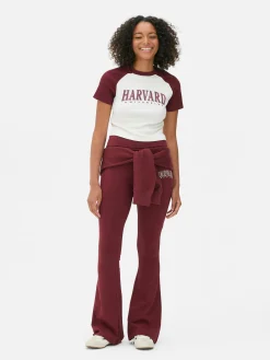 T-shirt Curta Raglã Harvard