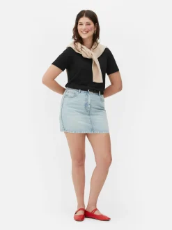 T-shirt Decote Redondo Corte Regular