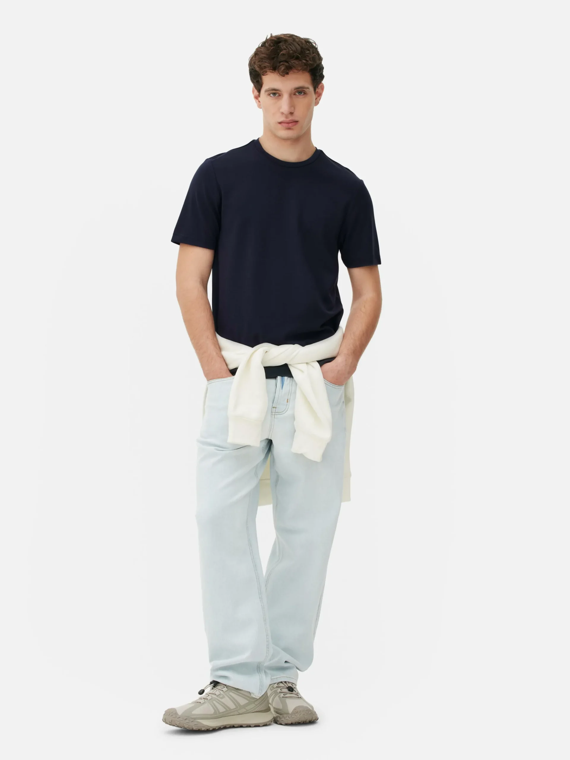 T-shirt Decote Redondo Kem