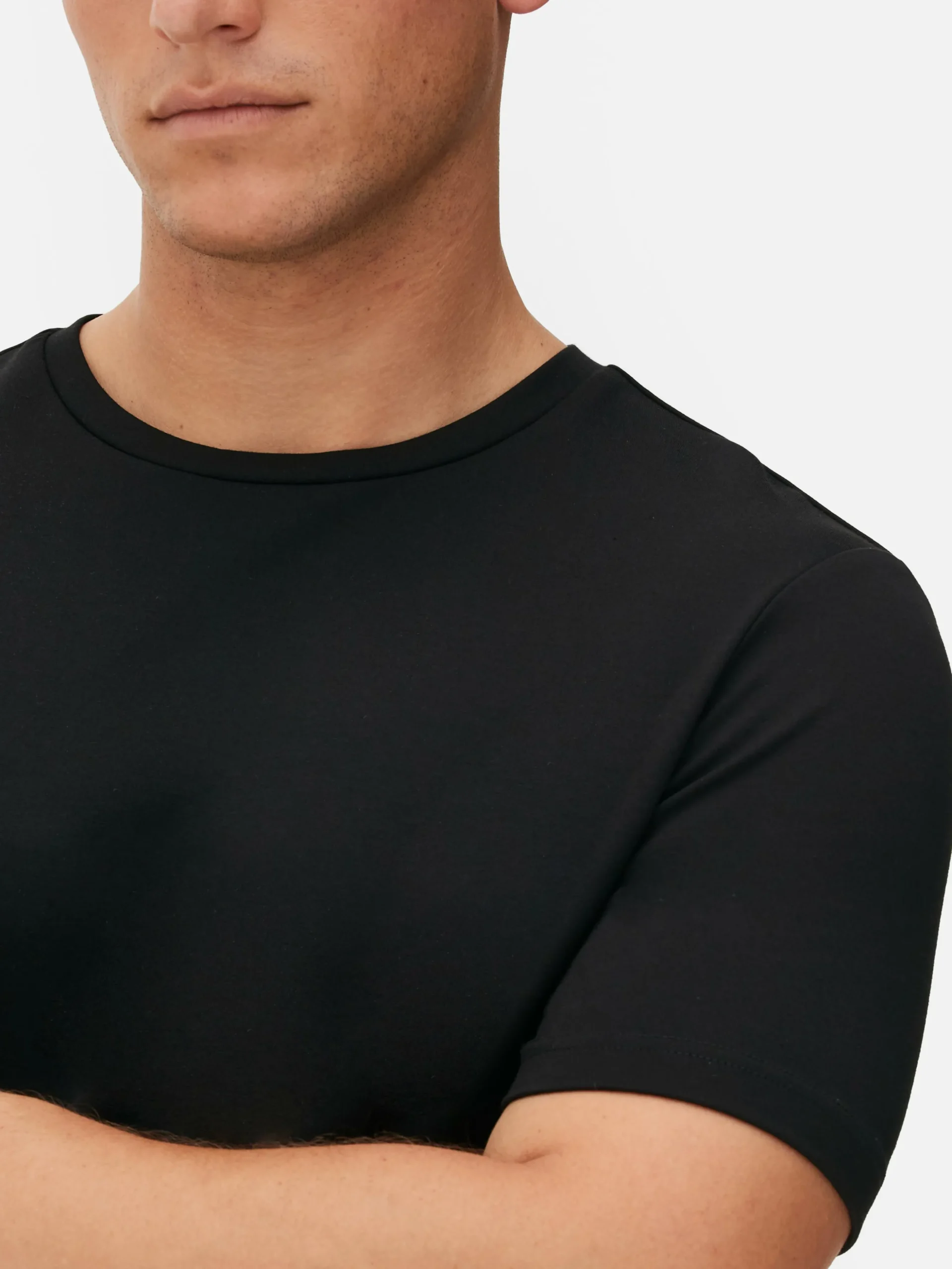 T-shirt Decote Redondo Kem