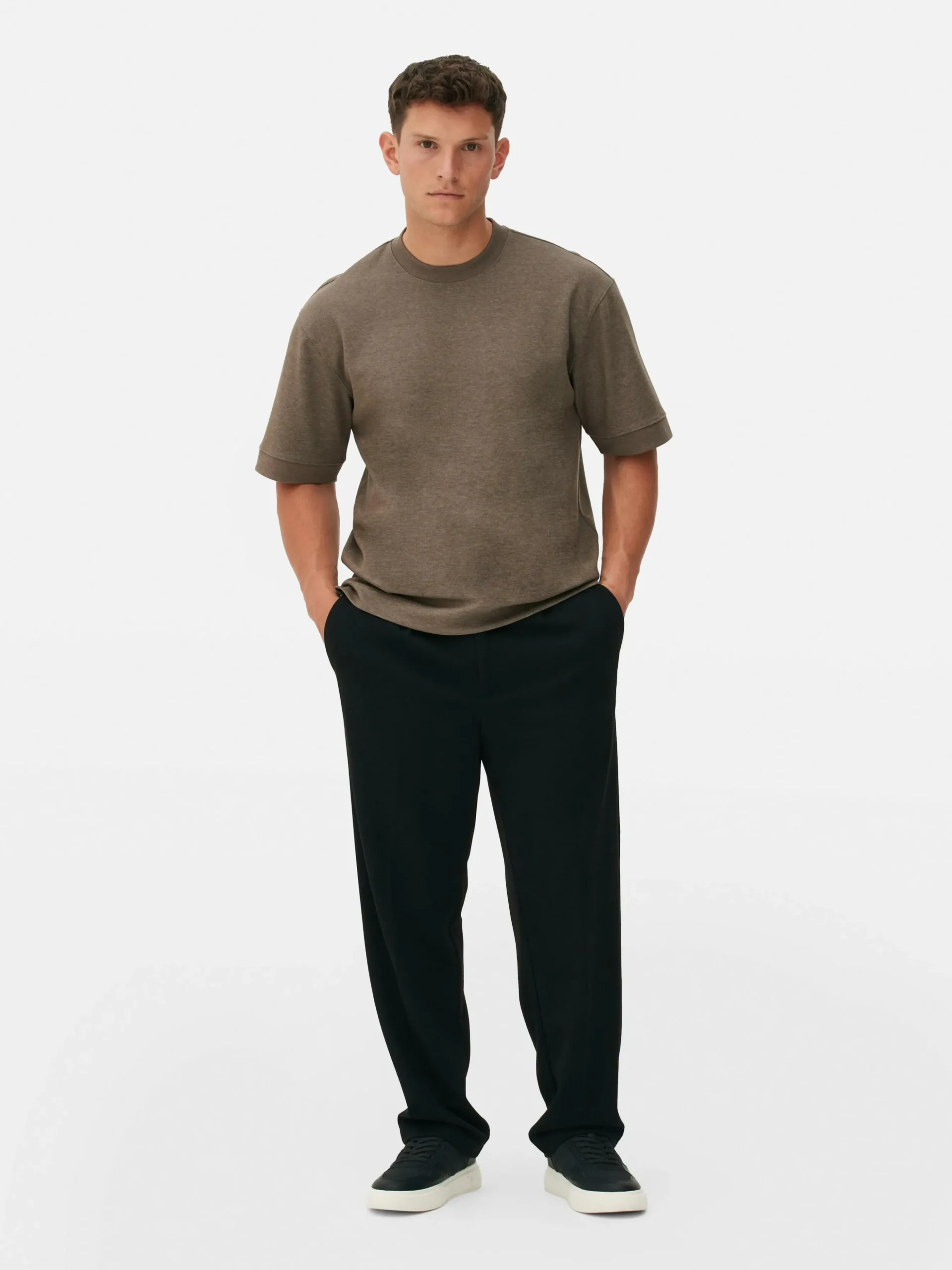 T-shirt Decote Redondo Kem