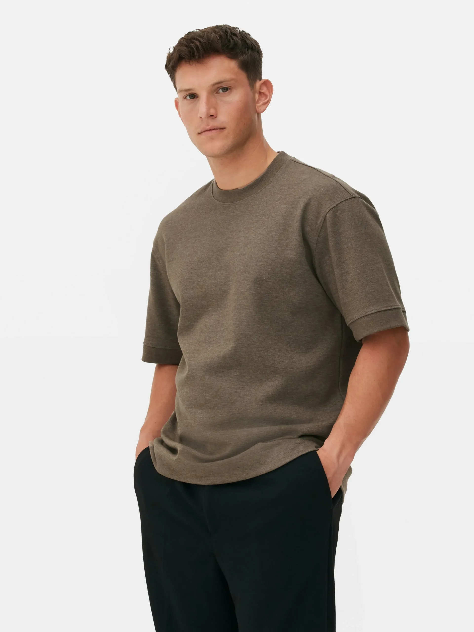 T-shirt Decote Redondo Kem