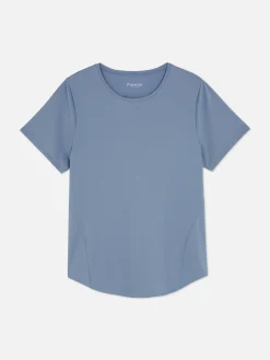 T-shirt Desportiva Gola Redonda