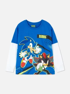 T-shirt Dois Tons Sonic The Hedgehog