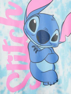 T-shirt Dormir Efeito Tingido Disney Stitch