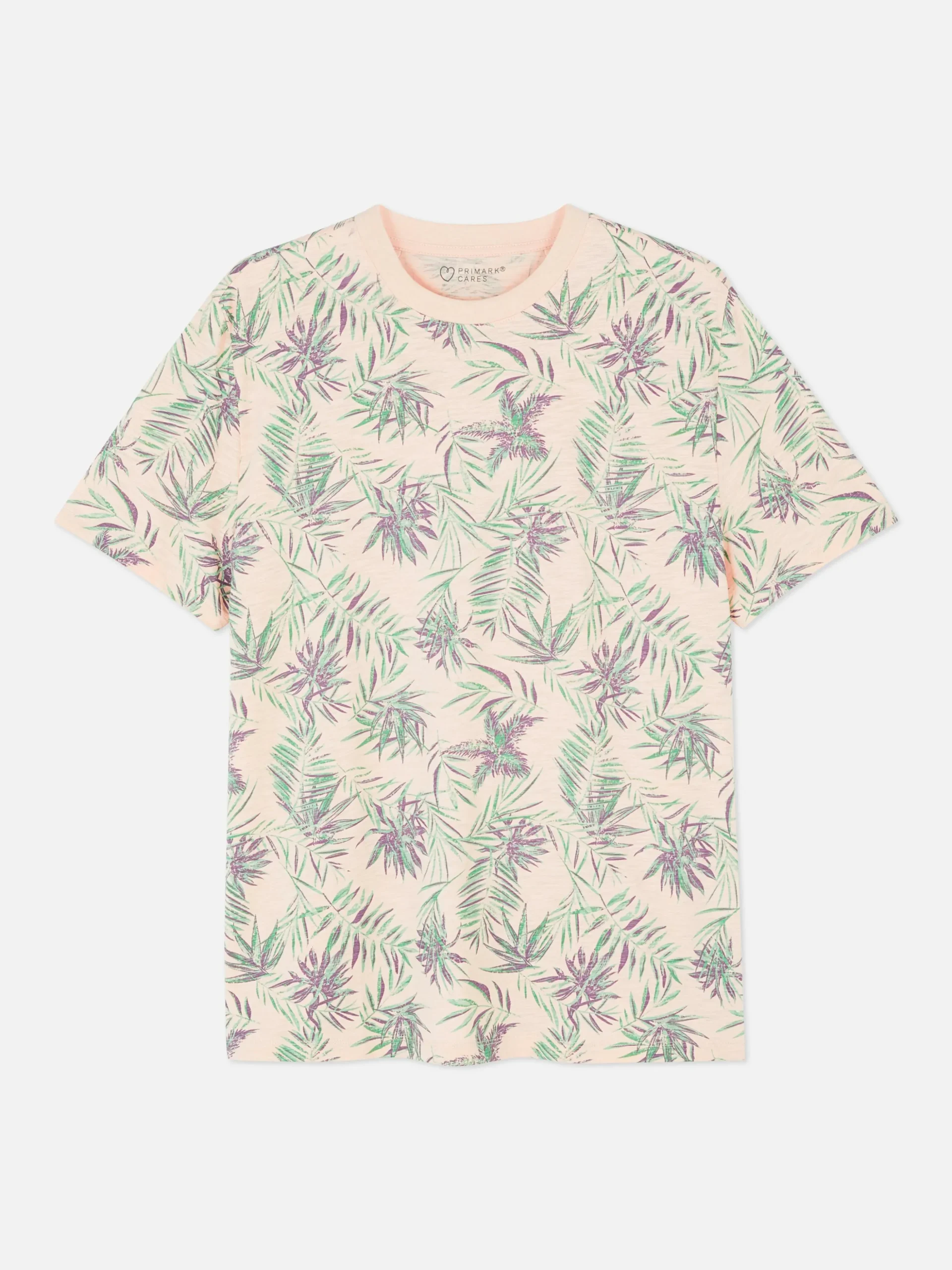 T-shirt Estampado Botânico Integral