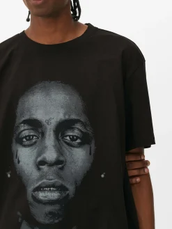 T-shirt Gráfica Lil Wayne