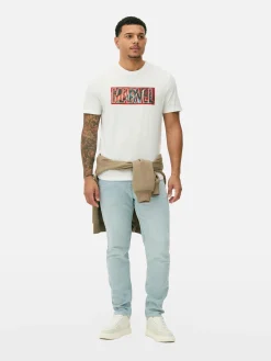 T-shirt Gráfica Logótipo MARVEL