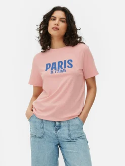 T-shirt Gráfica Paris