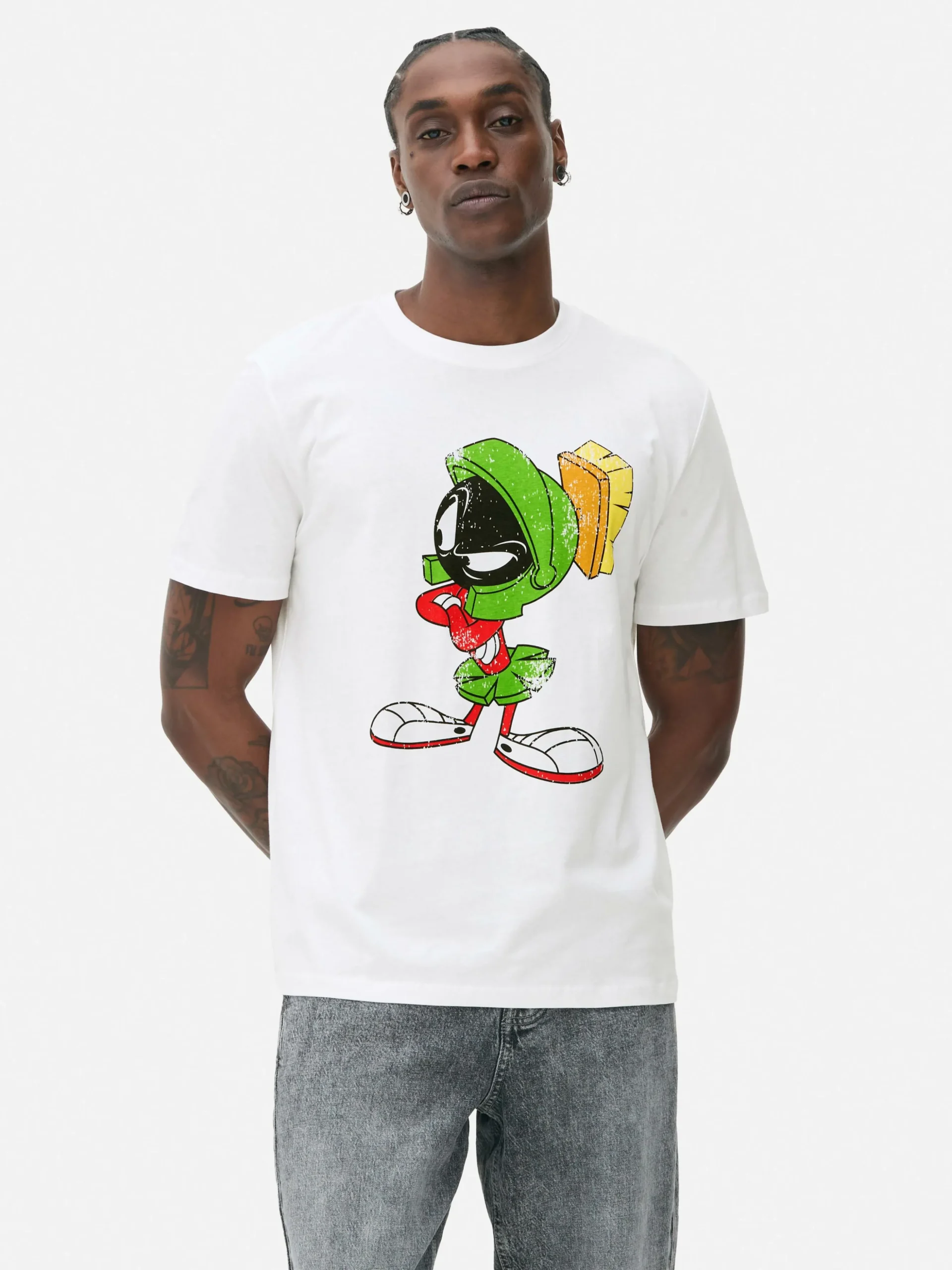T-shirt Looney Tunes Marvin O Marciano