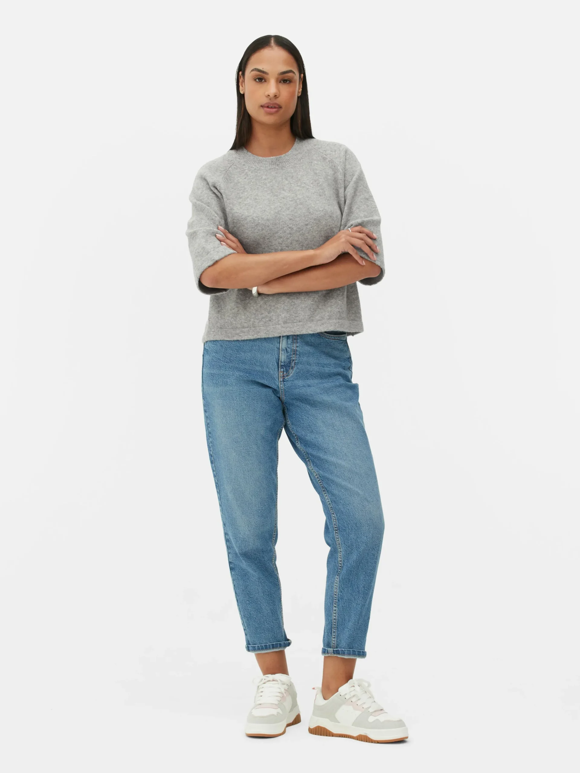 T-shirt Malha Corte Largo