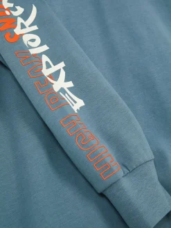 T-shirt Manga Comprida Snowboard